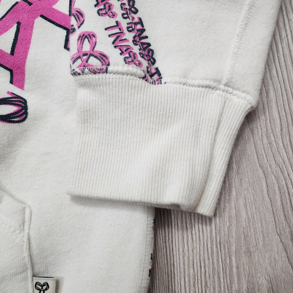 TNA Pink and Black Graphic Hoodie - Picture 12 of 12